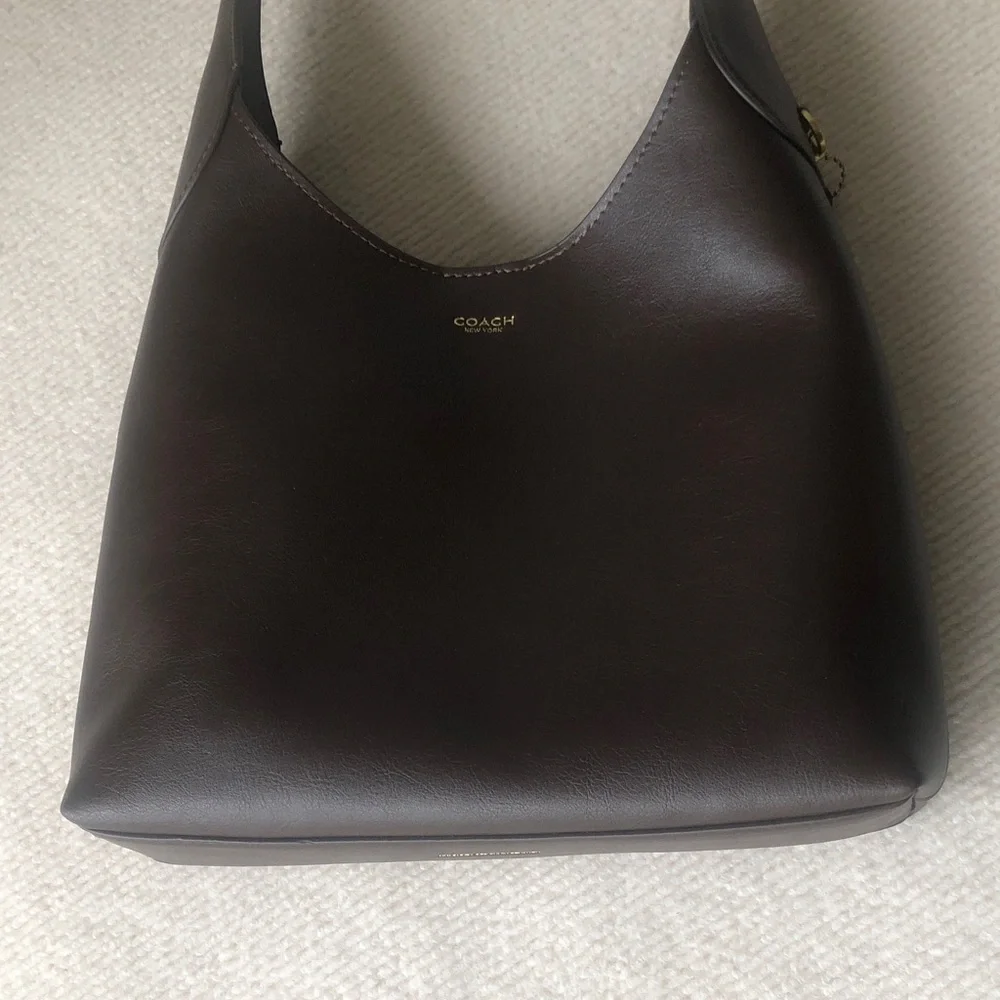 Coach Dark Brown Brooklyn 28 Shoulder Bag - Picture 4 of 4